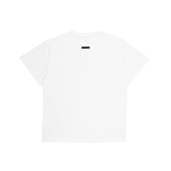 Relaxed Fit Crewneck Hydrophobic T-Shirt - IVORY & EBONY