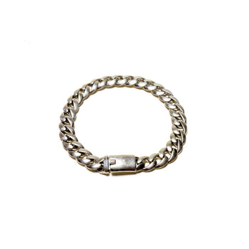 Cuban Bracelet in Sterling Silver - IVORY & EBONY