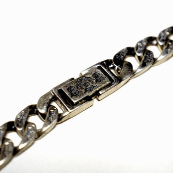 Crown Cuban Chain Necklace in Sterling Silver - IVORY & EBONY