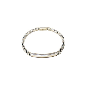Bar Bracelet in Sterling Silver - IVORY & EBONY