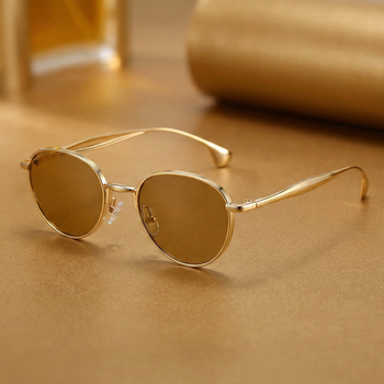 VALENCE METAL ROUND SUNGLASSES