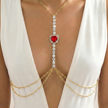 VALORA HEART HARNESS BODY CHAIN