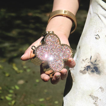 VAN CLEEF CLOVER COIN BAG