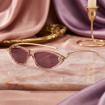 VELORA SLIM CAT-EYE SUNGLASSES