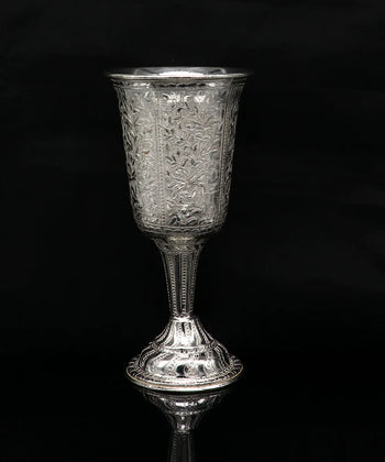 VINTAGE ORNATE VINE CHALICE IN STERLING SILVER