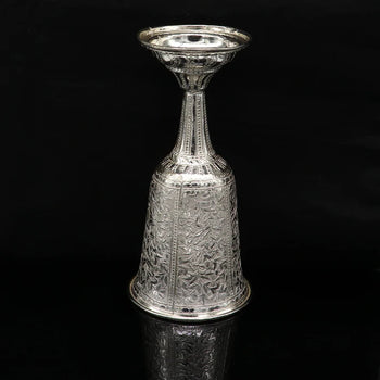 VINTAGE ORNATE VINE CHALICE IN STERLING SILVER