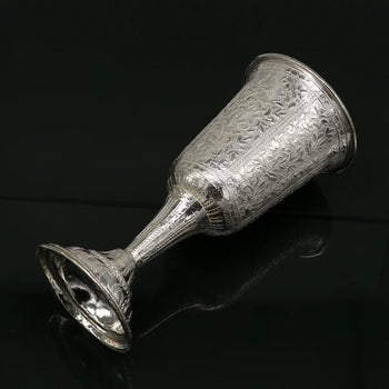 VINTAGE ORNATE VINE CHALICE IN STERLING SILVER