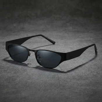 LUNETTES DE SOLEIL MOISSANITE À CROIX GLACÉE