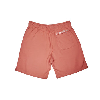 Tape Text Hydrophobic Shorts - IVORY & EBONY