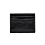 Elegance in Ebony: Ivory & Ebony Black Wallet - 100% Genuine Leather, RFID Blocking - Elevate Your Wallet Game with Classic Style and Security.