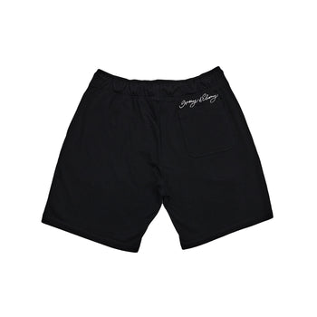 Graffiti Logo Hydrophobic Shorts - IVORY & EBONY
