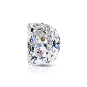 4CT MOISSANITE INITIAL EARRING IN SOLID GOLD