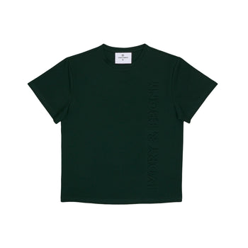 Embossed Hydrophobic T-Shirt - IVORY & EBONY