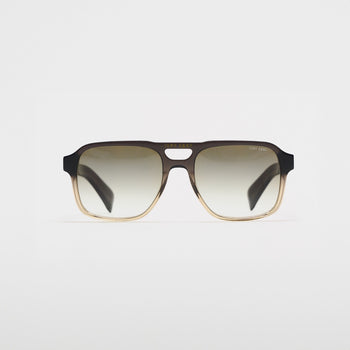 Symbole Brown Aviator Sunglasses - IVORY & EBONY