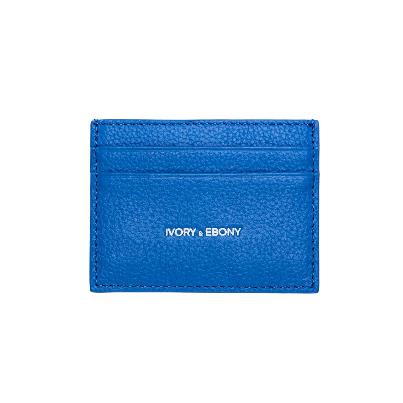 Bold in Blue, Strong in Security: Ivory & Ebony Wallet - Crafted from 100% Genuine Leather, RFID Blocking - Make a Statement with Uncompromised Style and Safety