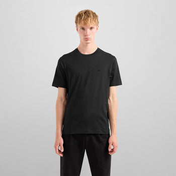 Relaxed Fit Crewneck Hydrophobic T-Shirt - IVORY & EBONY