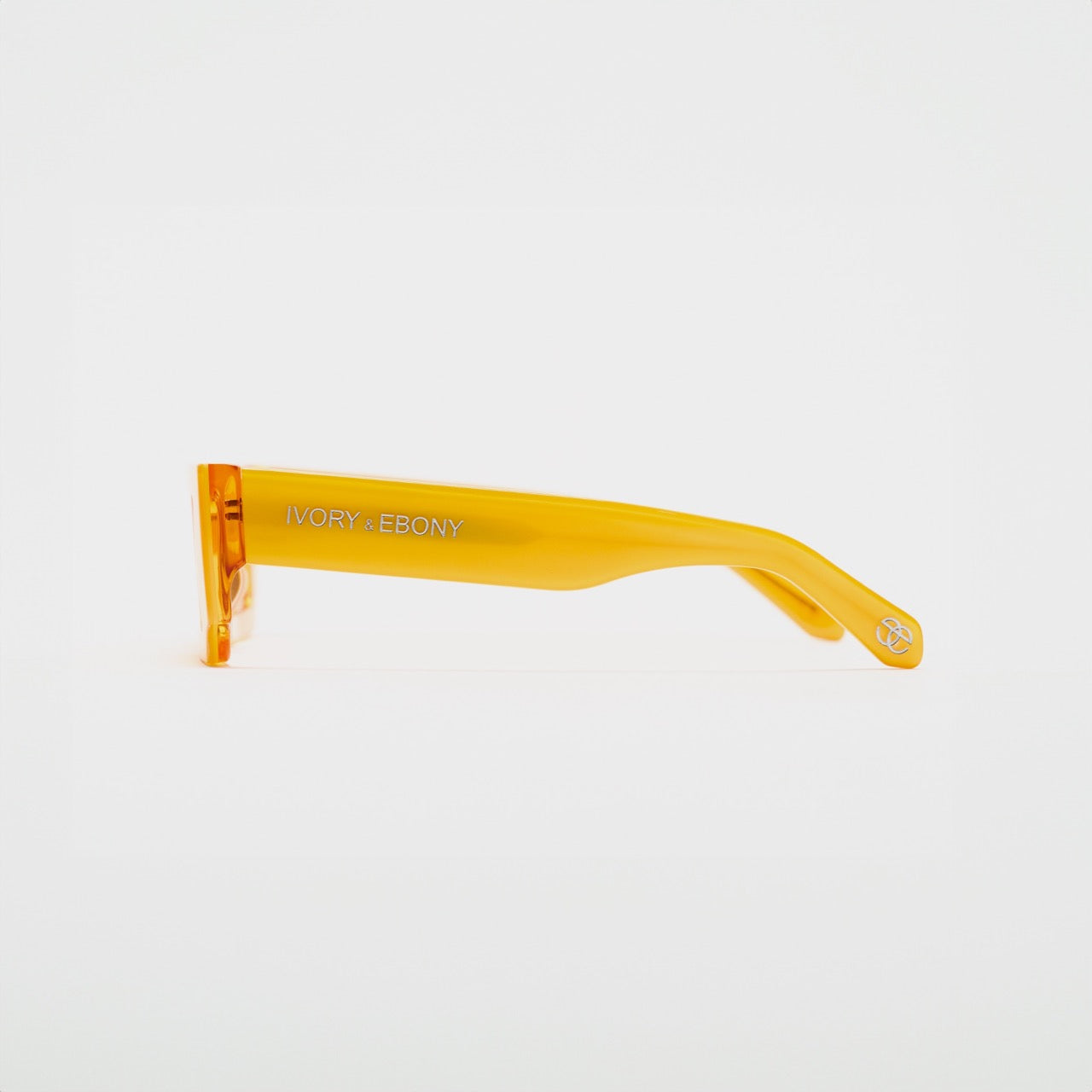 Summer Orange Rectangle Box Sunglasses