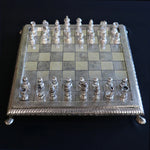 VINTAGE HANDCRAFTED CHESS IN STERLING SILVER