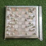 VINTAGE HANDCRAFTED CHESS IN STERLING SILVER