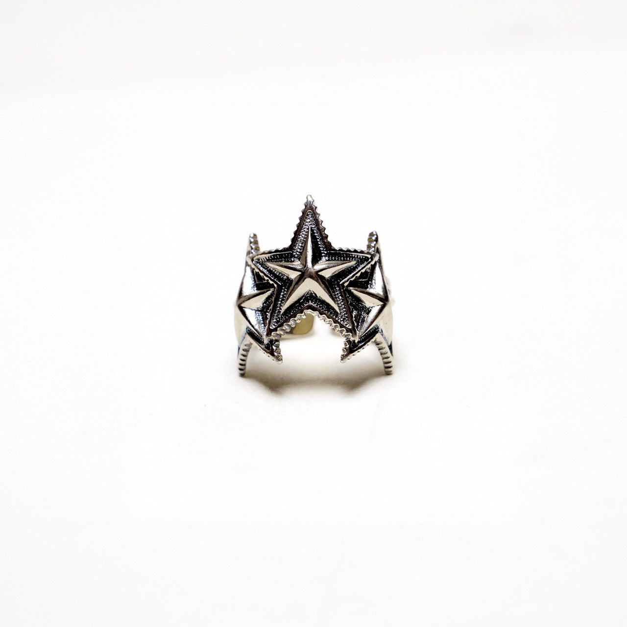 Pentagram Ring in Sterling Silver