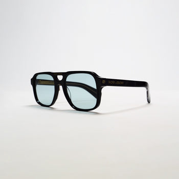 Symbole Black Aviator Sunglasses - IVORY & EBONY