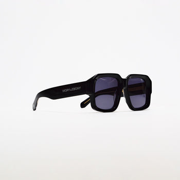 Retro Squared Sunglasses - IVORY & EBONY
