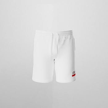 Stripe Logo Hydrophobic Shorts - IVORY & EBONY