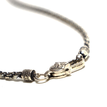 French Rope Chain in Sterling Silver - IVORY & EBONY